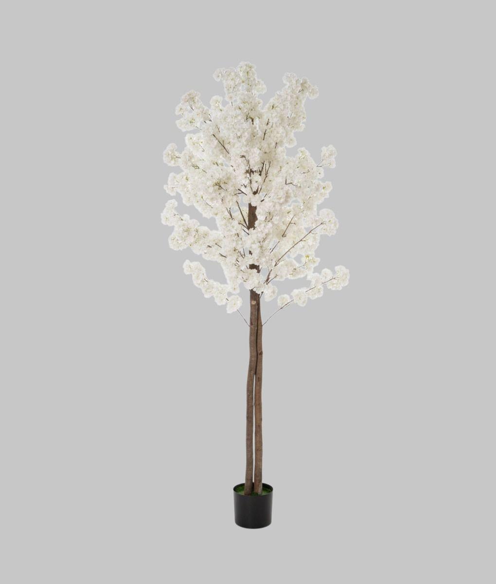 Planta Artificial Decorativa Flor Cerezo Árbol Adorno Jhn-1