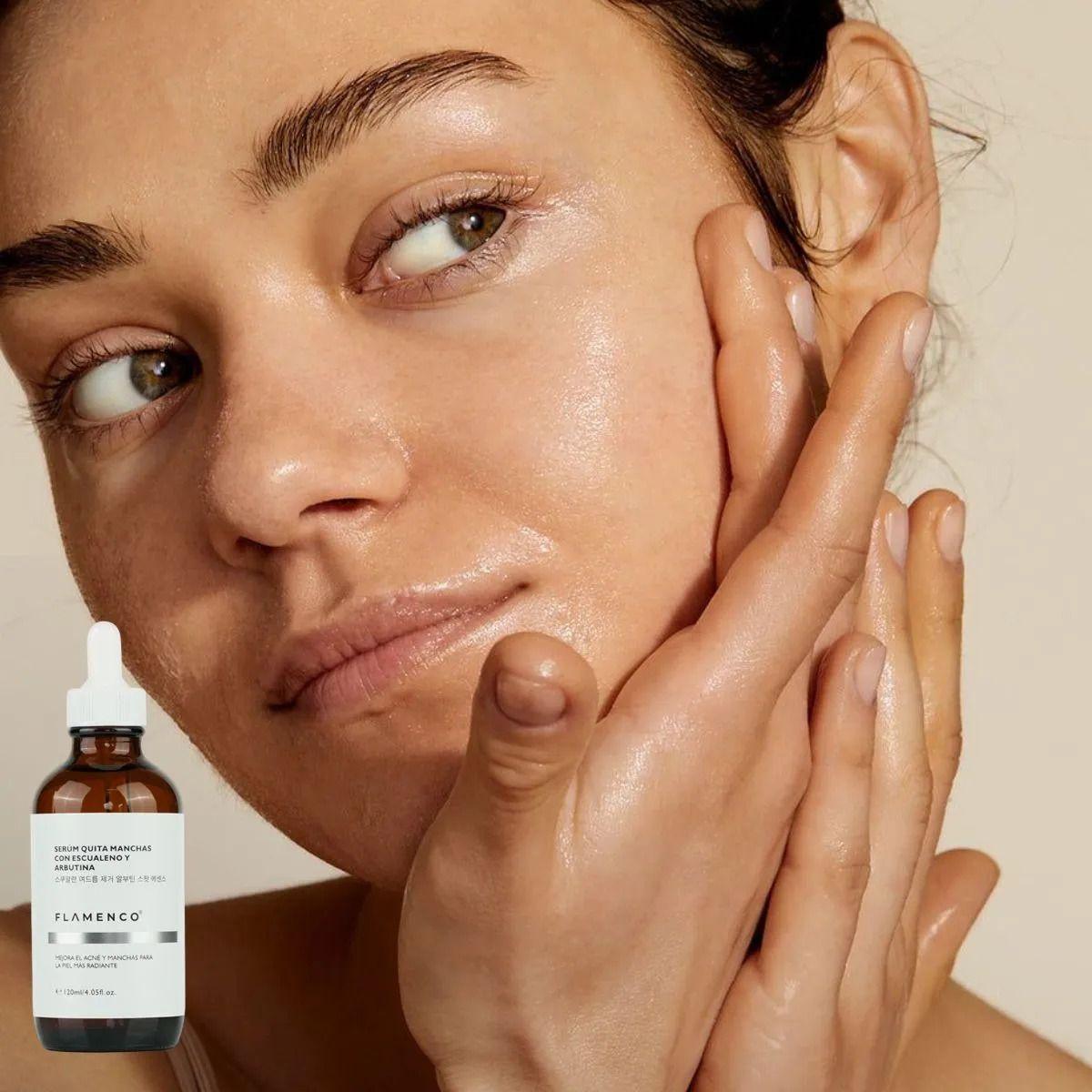 SERUM FACIAL DESPIGMENTANTE ANTIACNE ESCUALENO ARBUTINA LAU-2