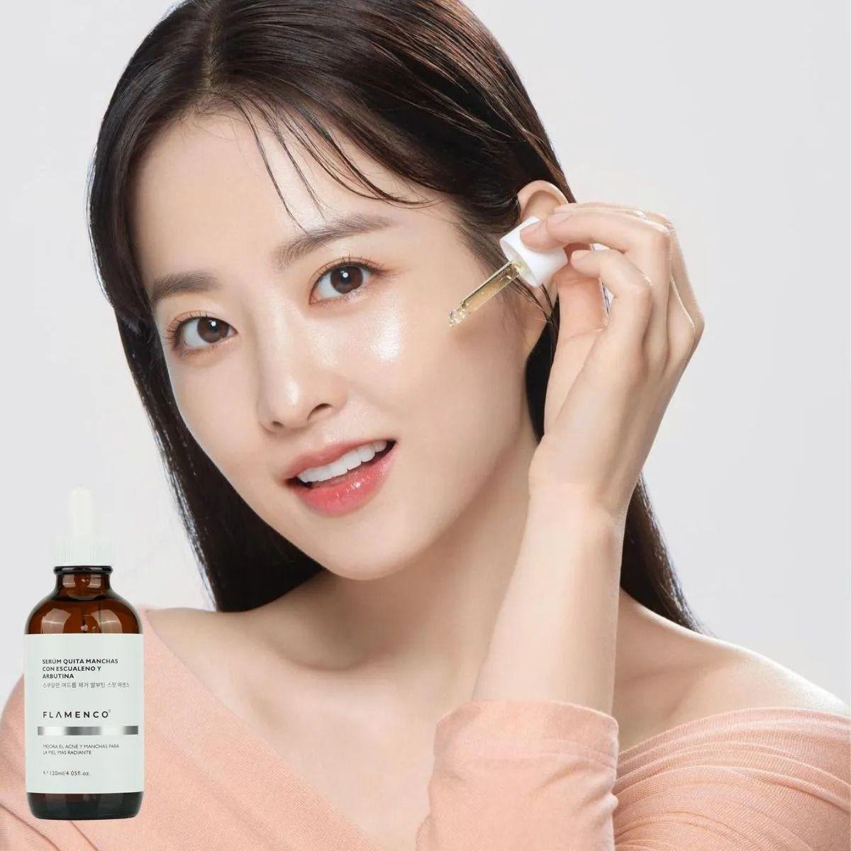 SERUM FACIAL DESPIGMENTANTE ANTIACNE ESCUALENO ARBUTINA LAU-7