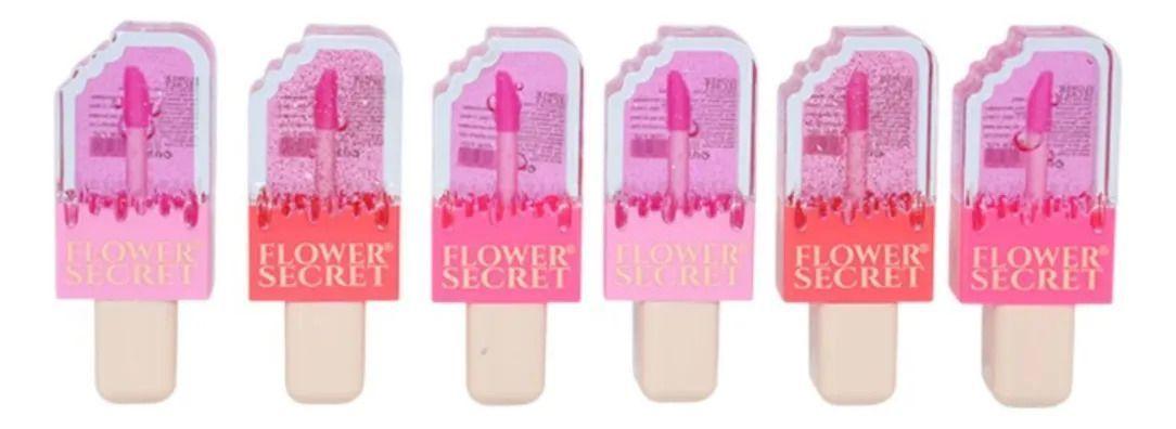 Paq 24 Brillos Labiales Hidratantes Forma Helado Volúmen ALJ-3
