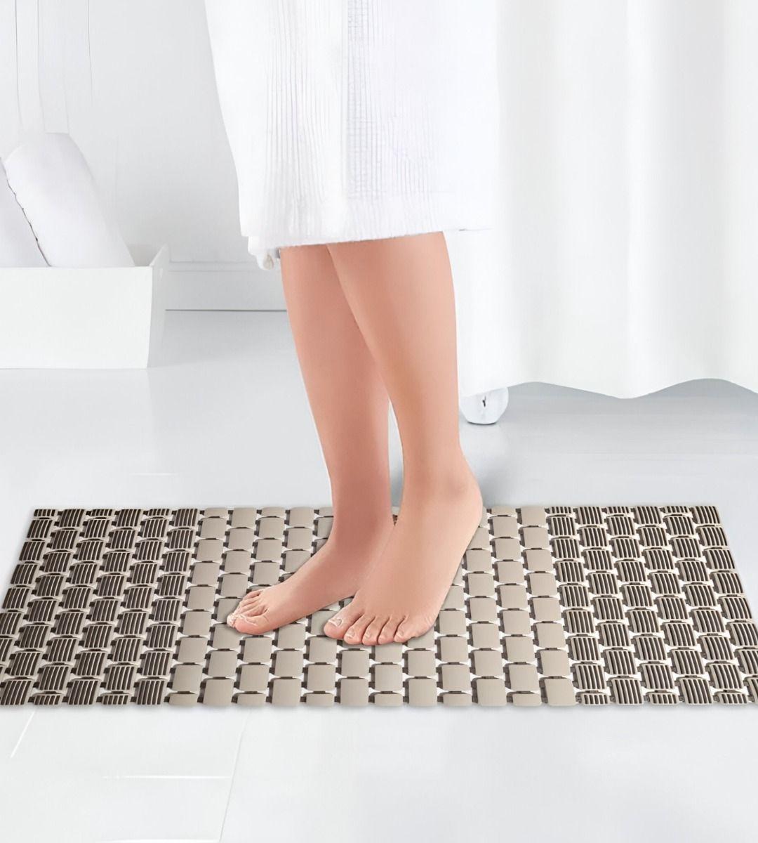Alfombra Baño Ducha Drenaje Antideslizante TPE Jhn-2