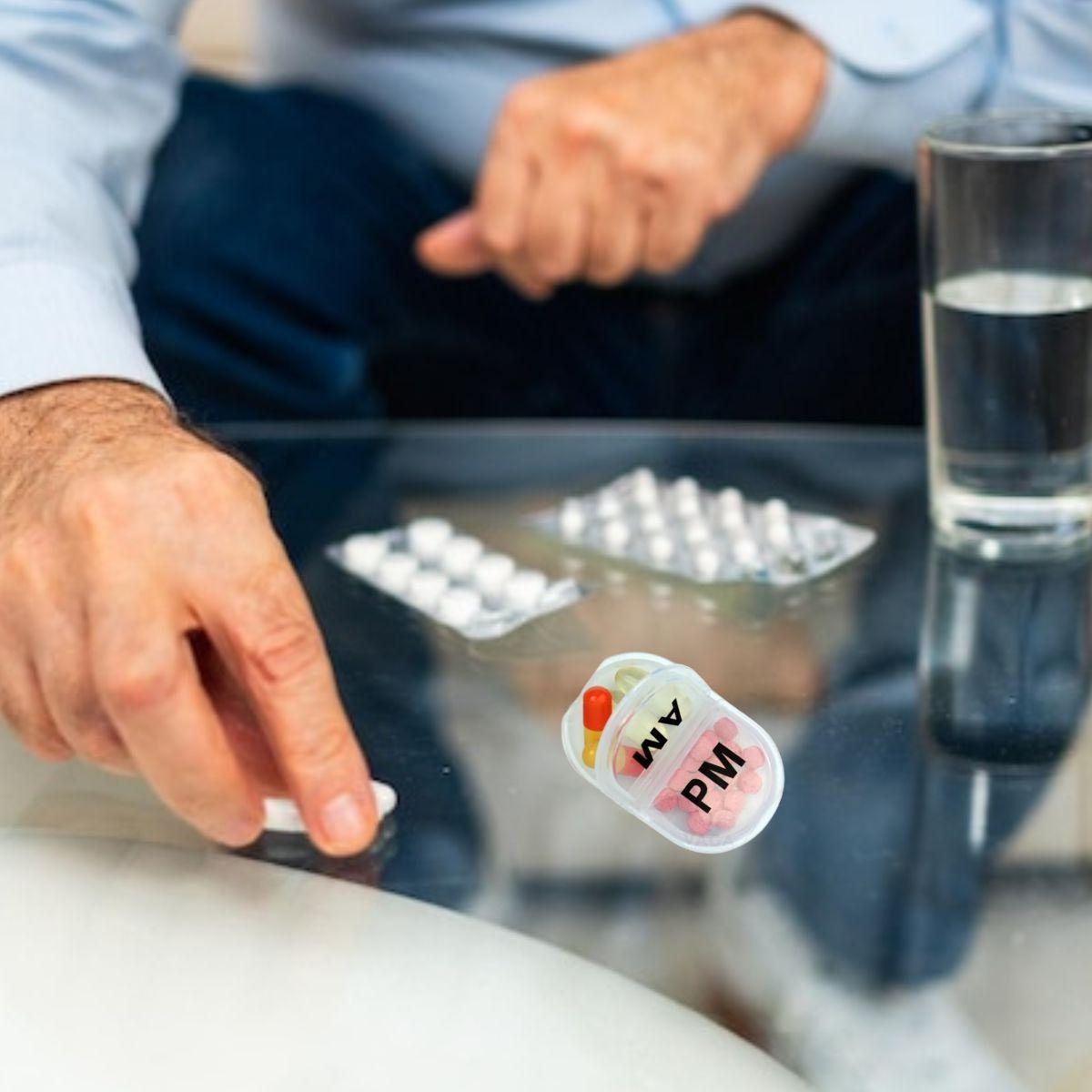 SET 8 PASTILLEROS MAÑANA-TARDE MEDICINA VITAMINAS LAU-7