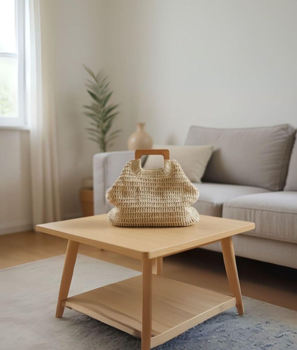 Cartera Tejida Bolso Diseño Moderno Minimalista Jhn-7