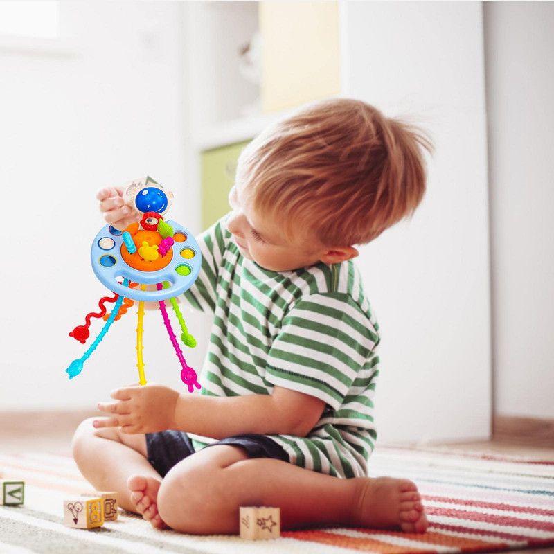 Juguete Bebe Movil Diversion Niños Muerde Portatil Rondon-4