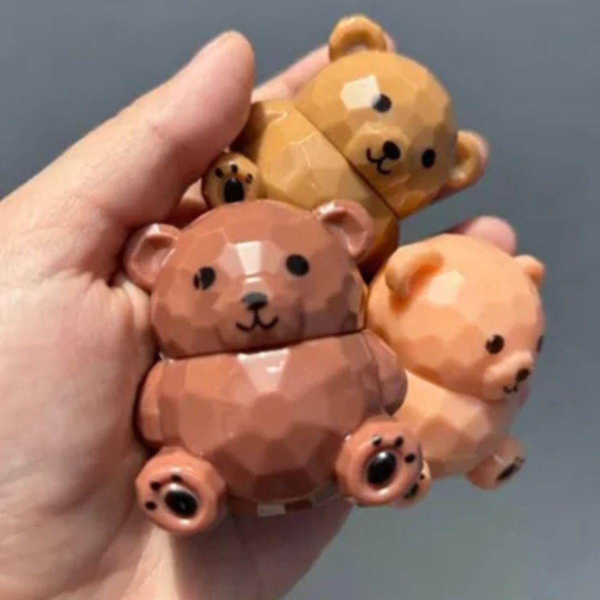 PACK 24 BALSAMO LABIALES FORMA OSITO SUAVIZA HIDRATAR LAU-3