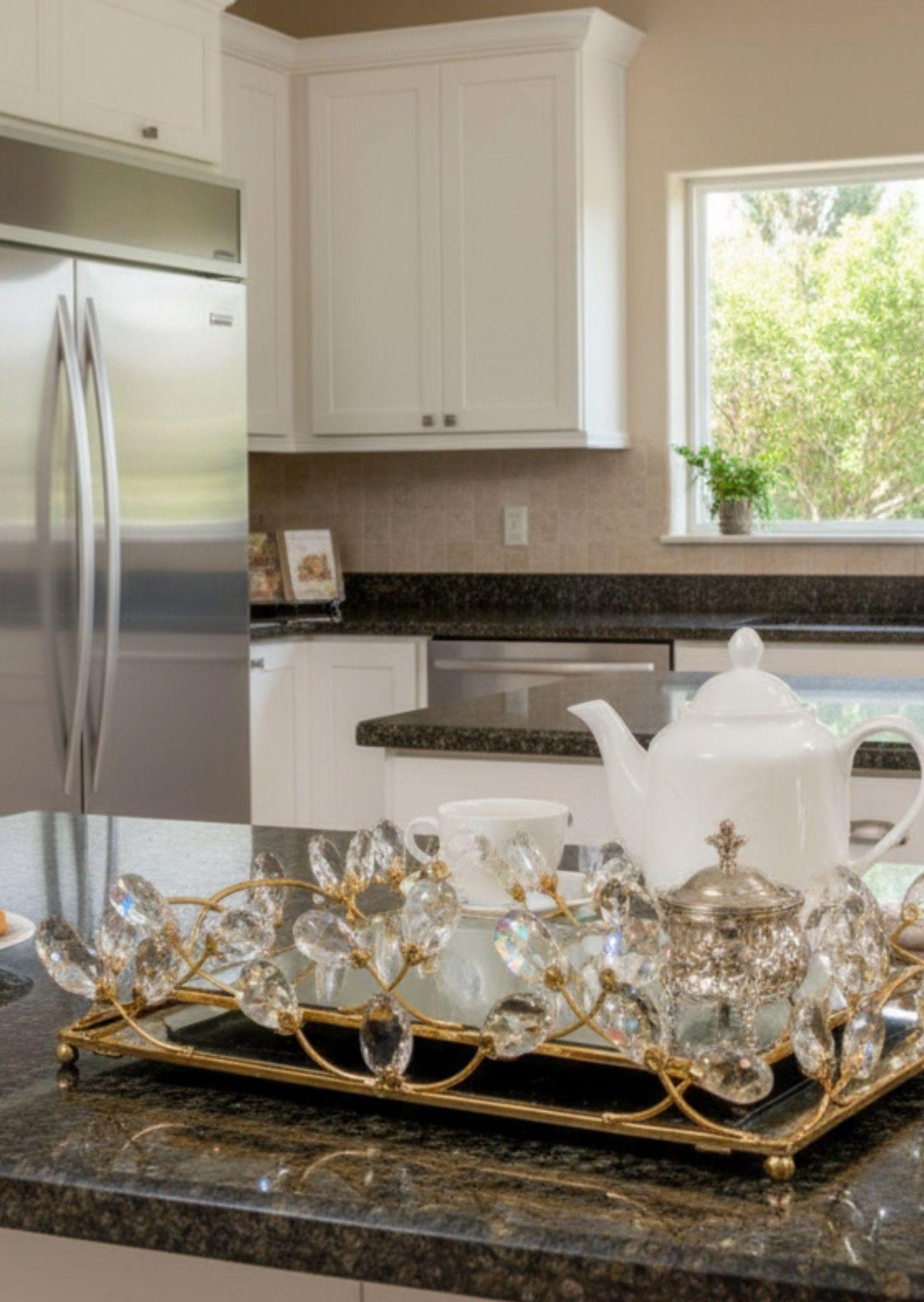 Bandeja Decorativa Elegante Multifuncional Organizador Jhn-7