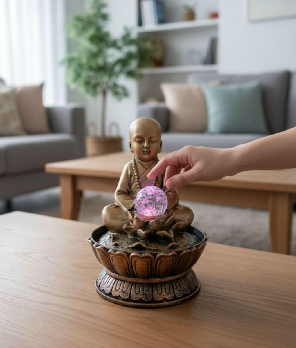 Figura Decorativa Estatua Buda Adorno Hogar Meditación Jhn-3