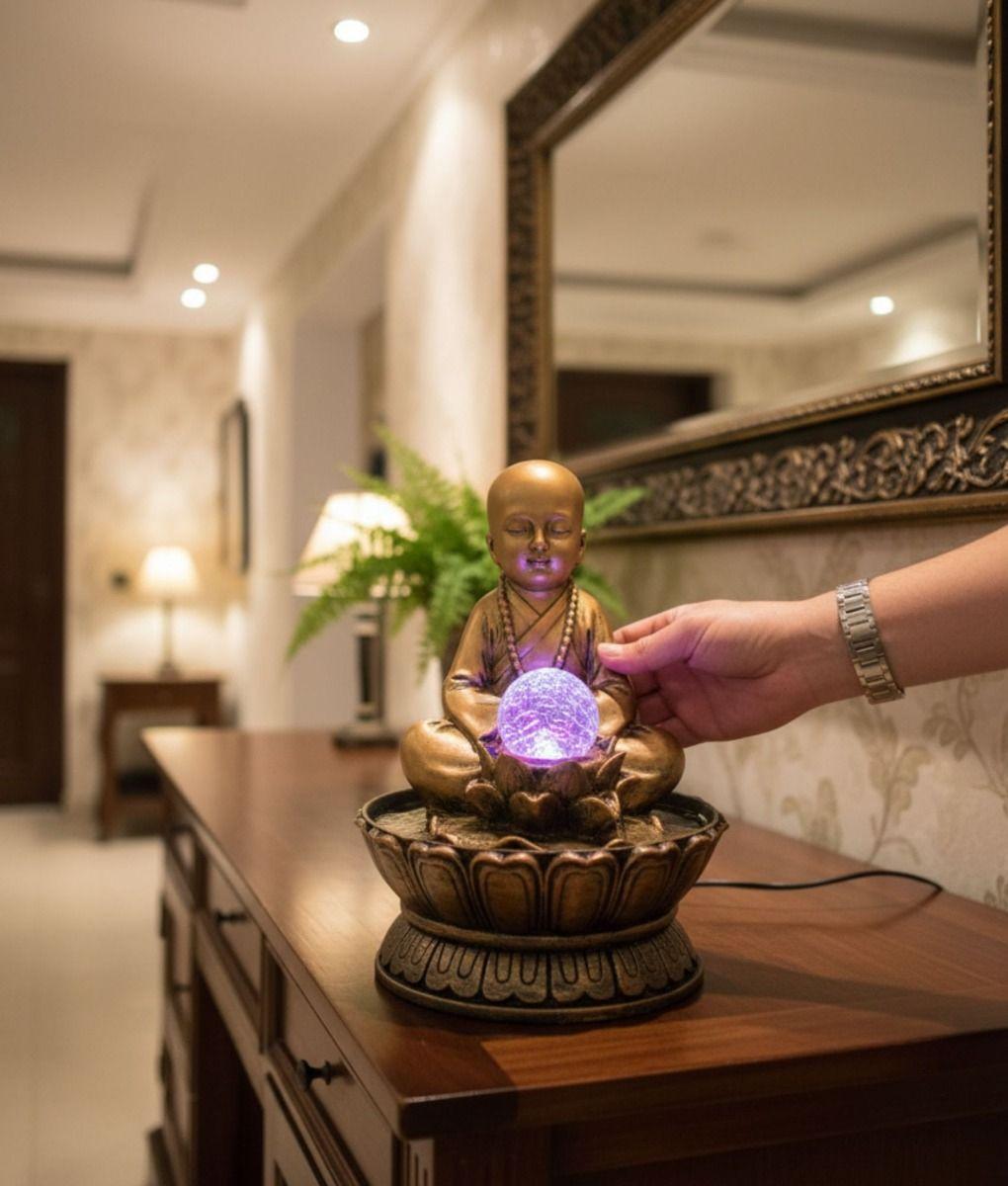 Figura Decorativa Estatua Buda Adorno Hogar Meditación Jhn-4