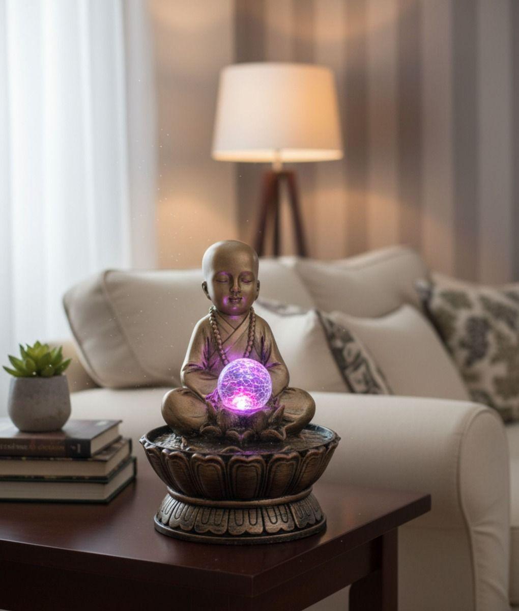 Figura Decorativa Estatua Buda Adorno Hogar Meditación Jhn-7