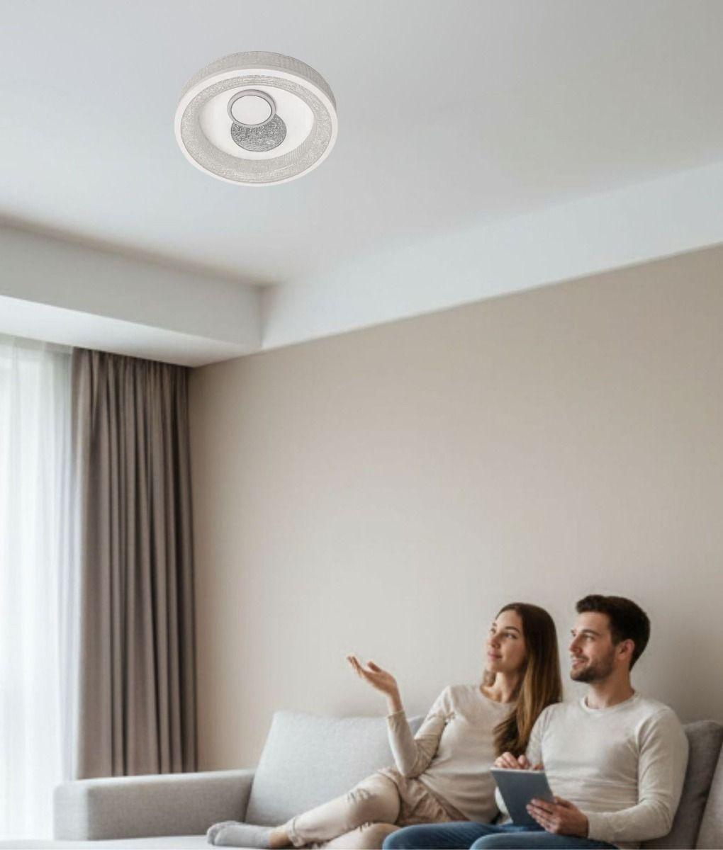 Lámpara Techo LED Abstracción Moderna Contraste Luminoso Jhn-7