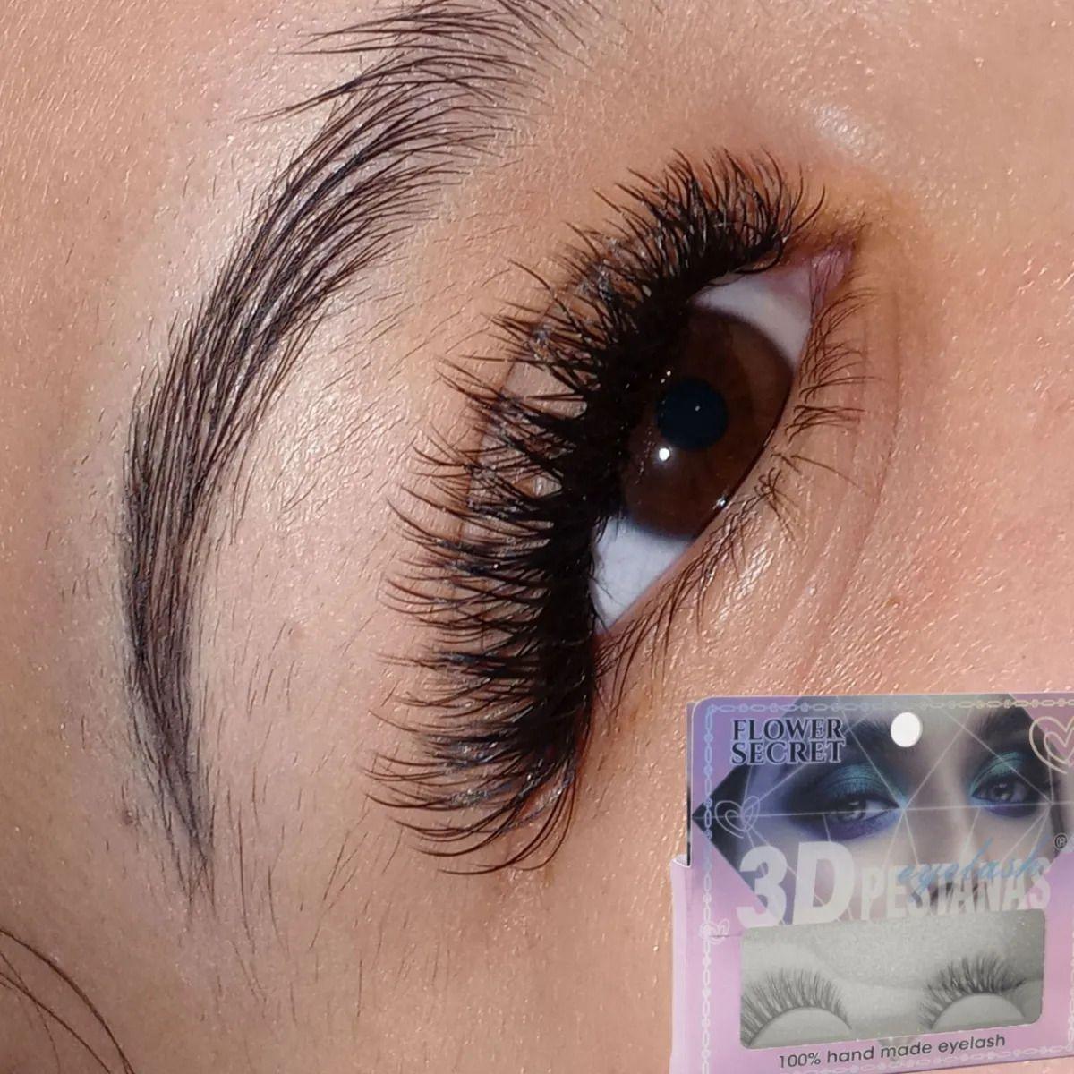 Set Pestañas Postizas 3D Volumen Multidimensional ALJ-6