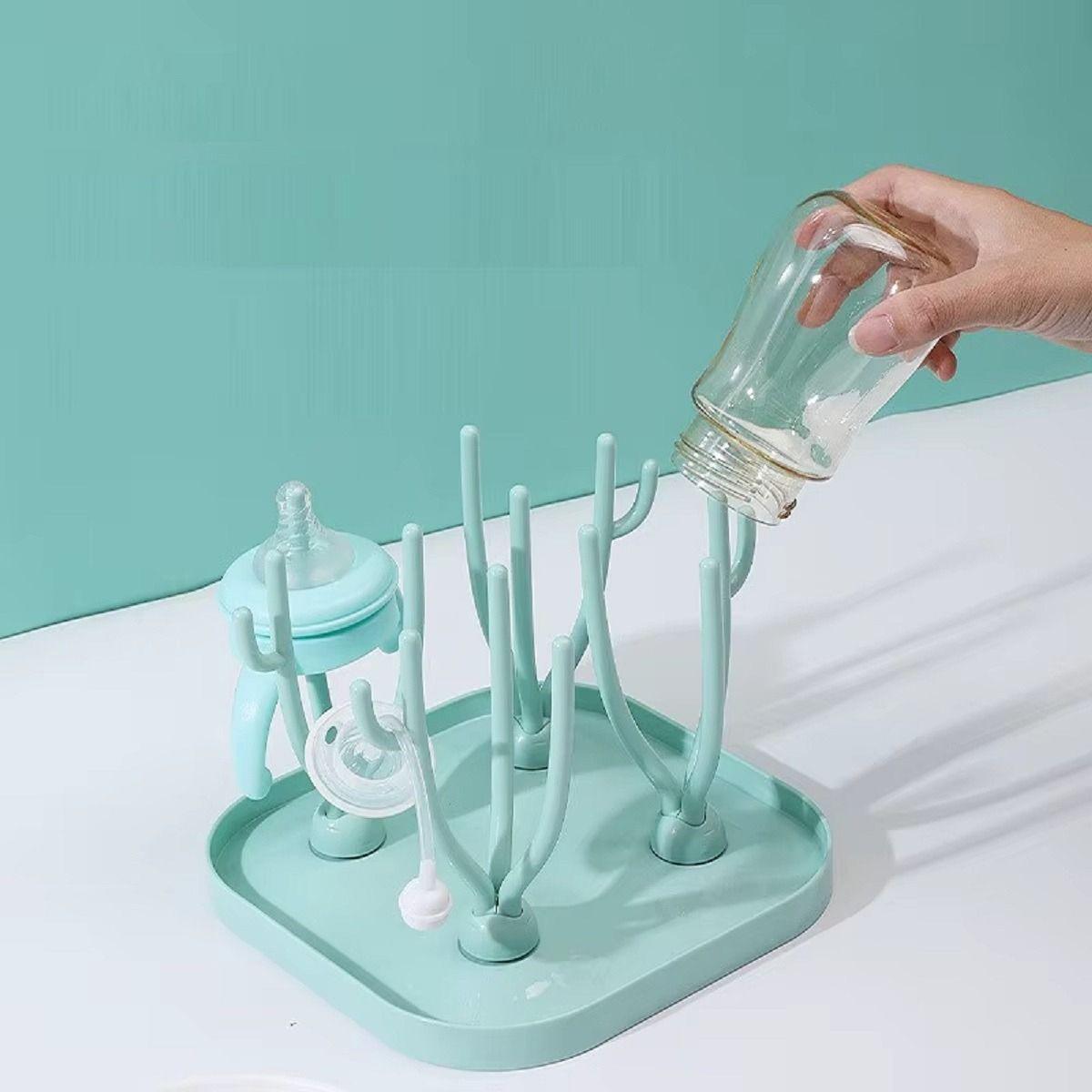 Set 3 Escurridor Secador Mamadera  Biberon Arbol Bebes Lau-2