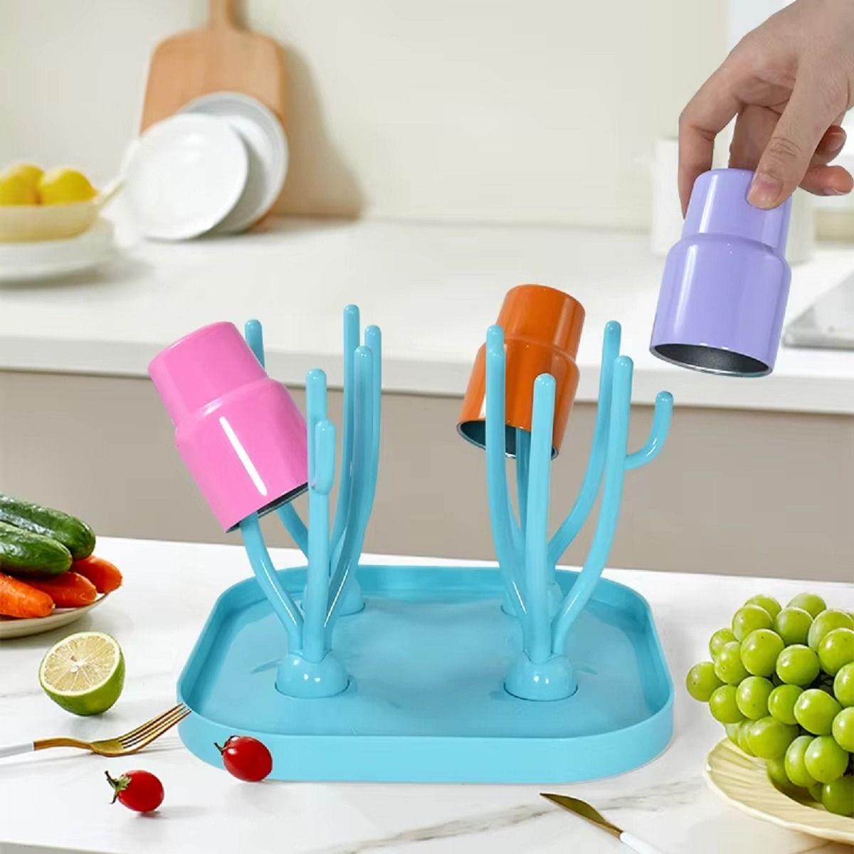 Set 3 Escurridor Secador Mamadera  Biberon Arbol Bebes Lau-4