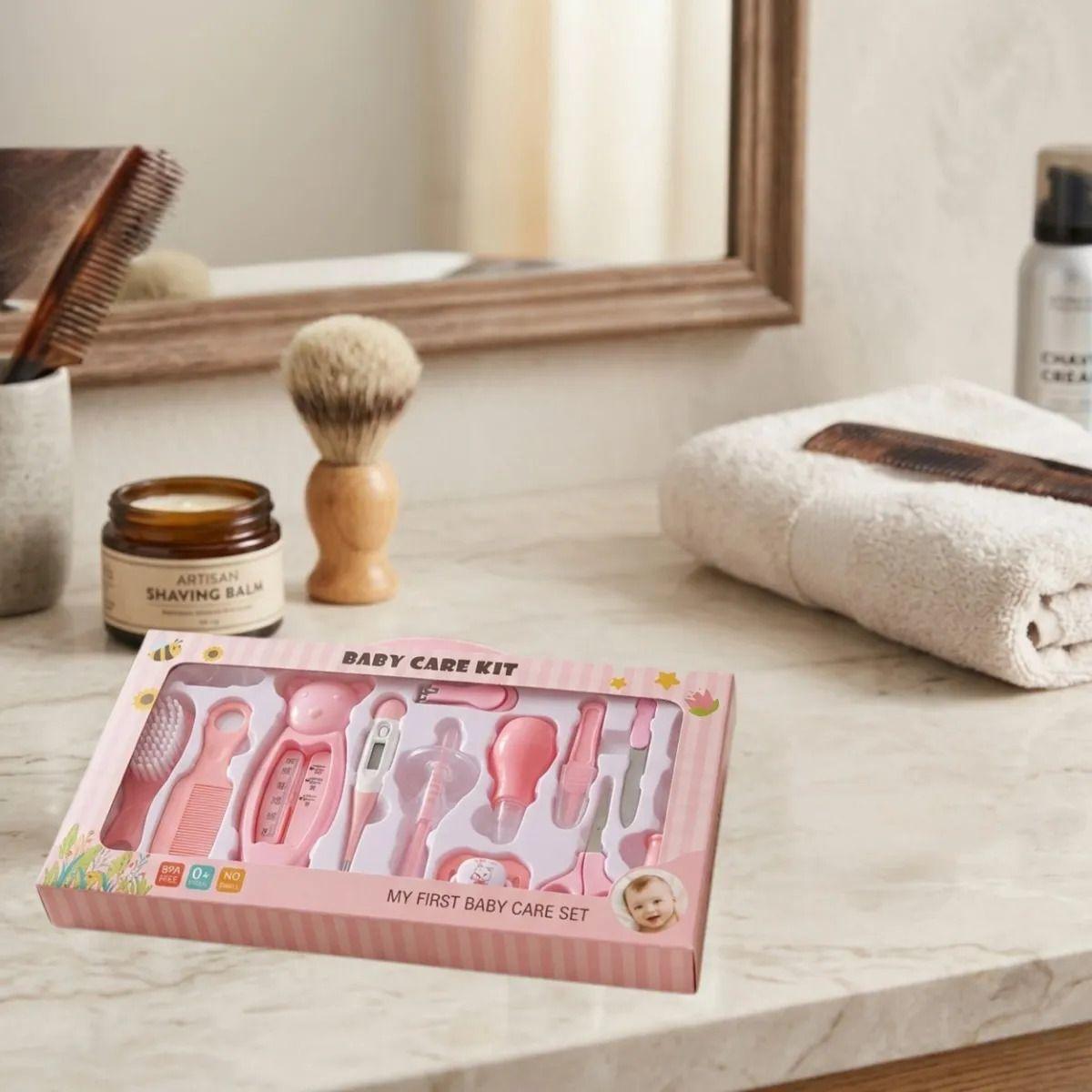 Kit Higiene Bebes Cortauñas Termómetro Aspirador Nasal ALJ-8