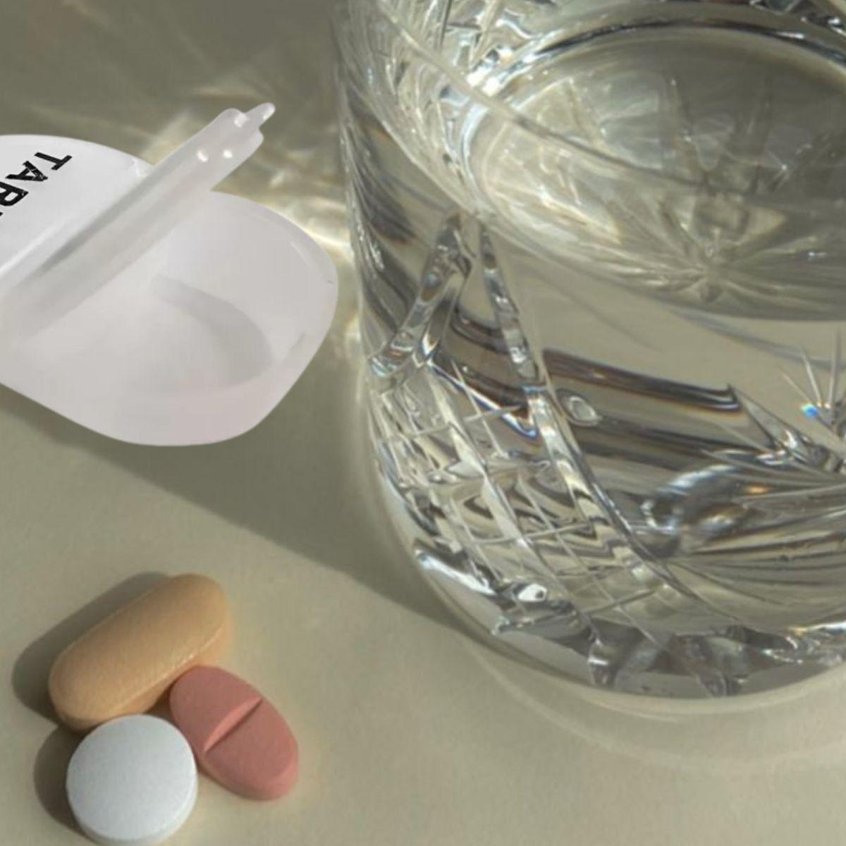 SET 6 PASTILLEROS PORTA COMPRIMIDOS 2 COMPARTIMIENTO LAU-7