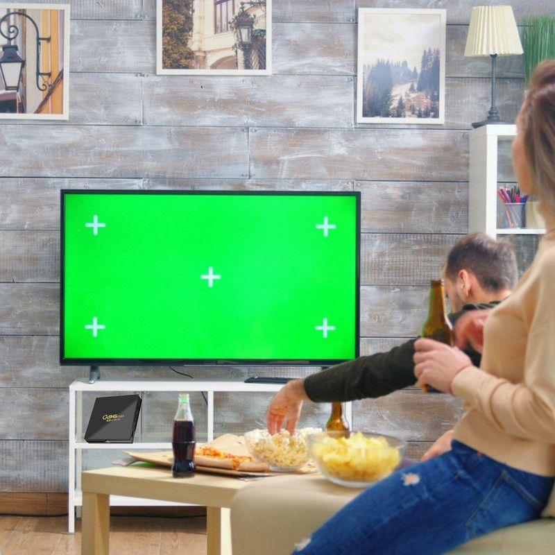 Sintonizador Android Pantalla TV Box 4K Ultra HD Lau-7