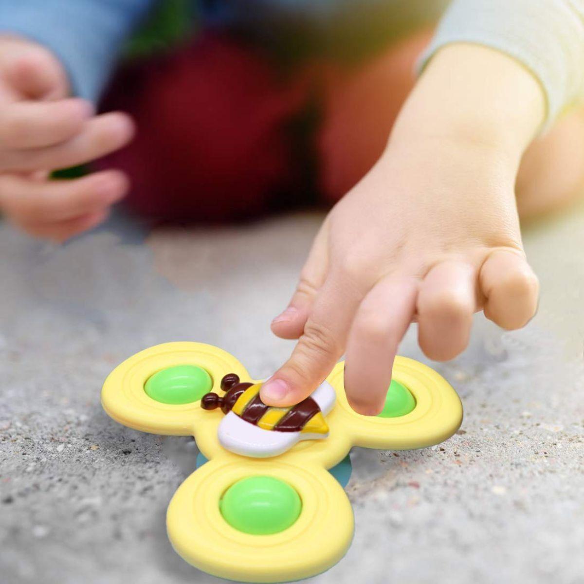 SET 2 JUGUETE GIRATORIO VENTOSA ESTIMULACION SENSORIAL LAU-3