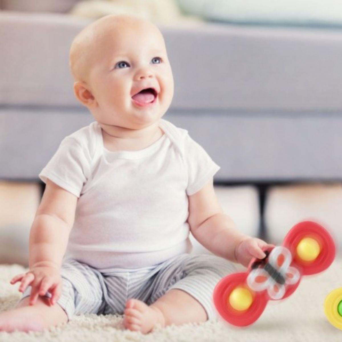 SET 2 JUGUETE GIRATORIO VENTOSA ESTIMULACION SENSORIAL LAU-8