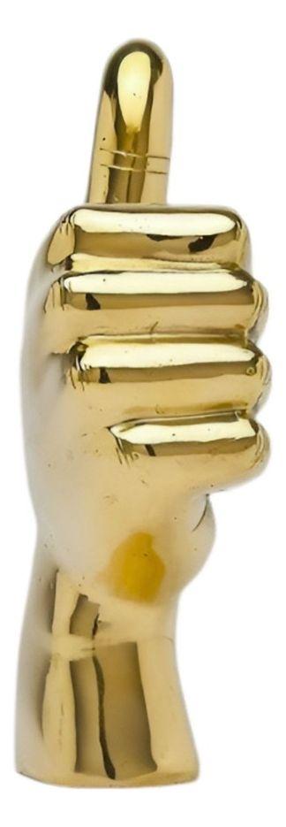 Set de 3 Figura Mano Decoración Dorado Soporte Joyería Jhn-1