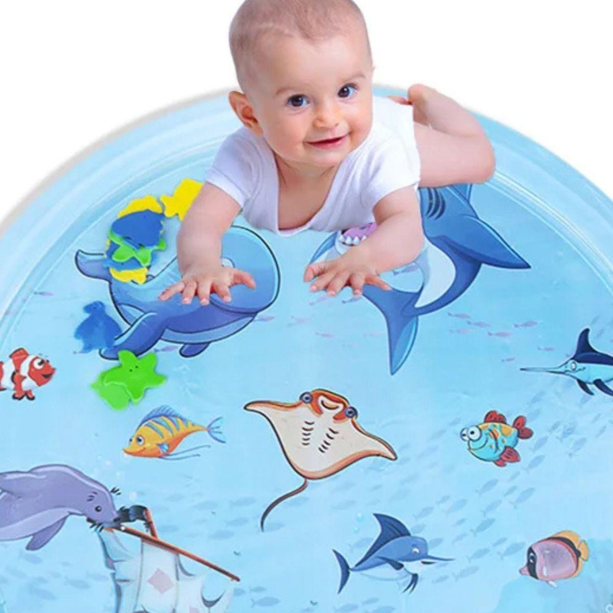 ALFOMBRA DE AGUA JUEGUETE SENSORIAL ESTIMULACION BEBE LAU-8