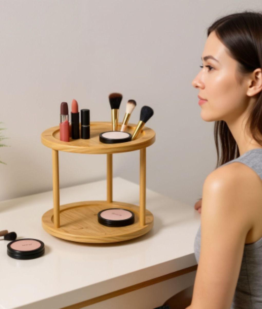 Especiero Multifuncional Estante Organizador Dos Niveles Jhn-2