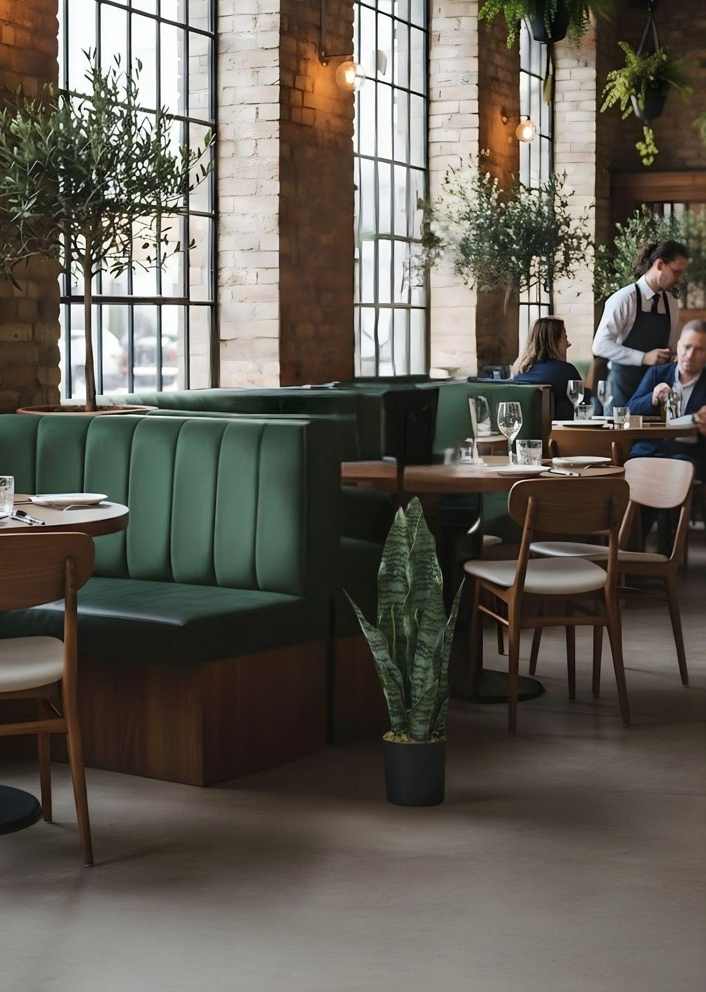 Planta Artificial Decorativa Interior Adorno Minimalista Jhn-7