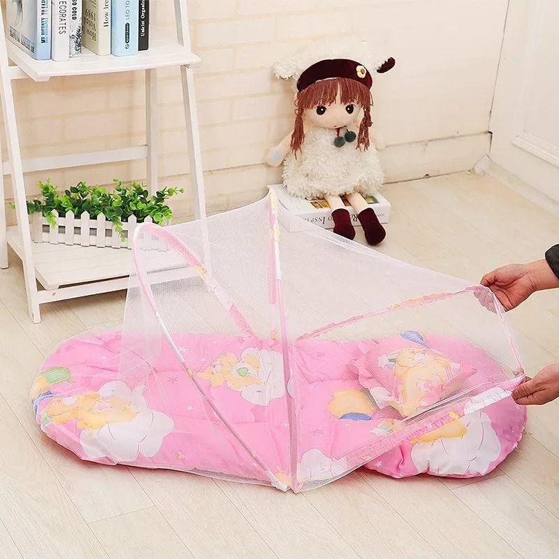 Mosquitero Cuna Plegable Portátil Bebe Corral Lau-4