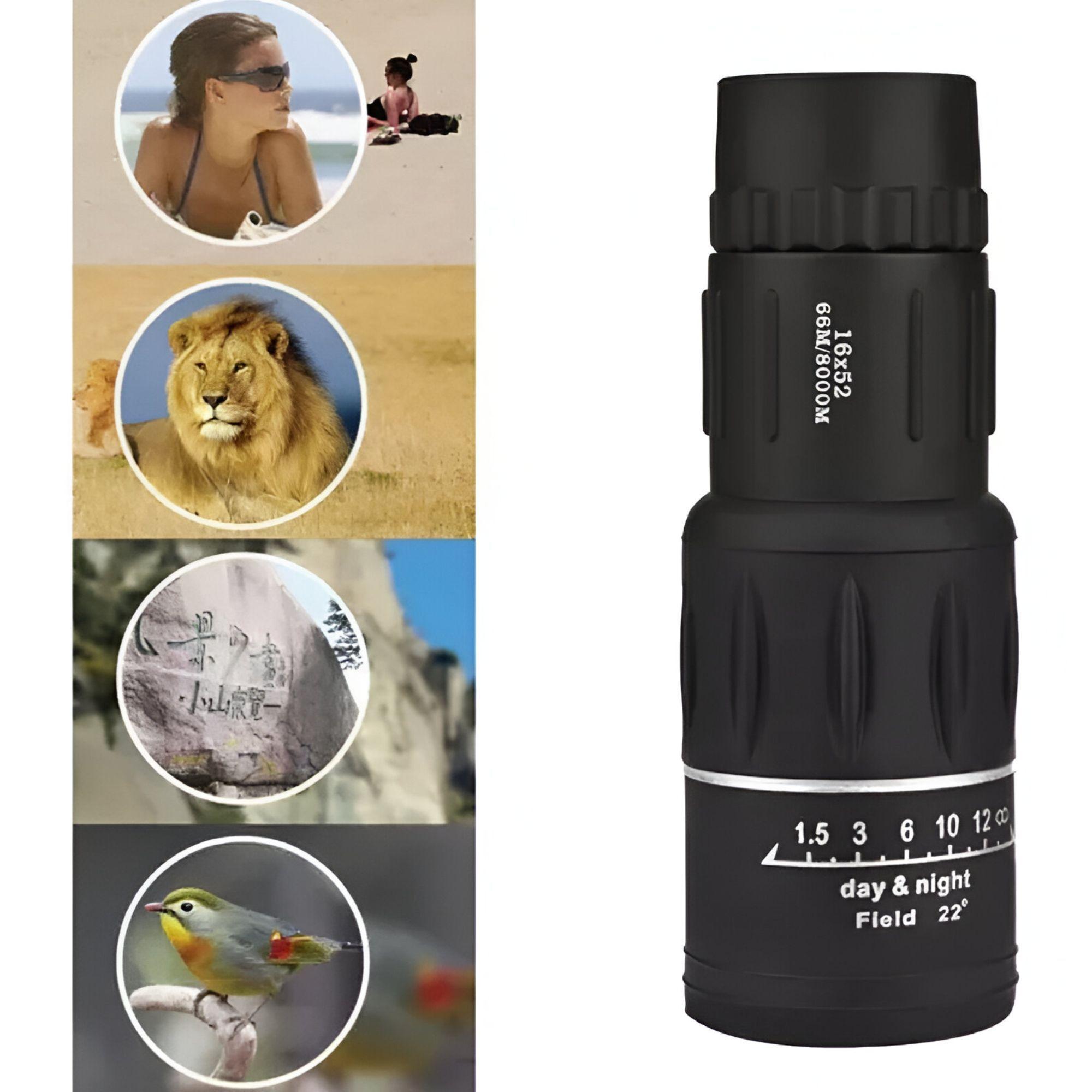 Monocular Hd Compacto Definicion Alcance Profesional Jhn-3