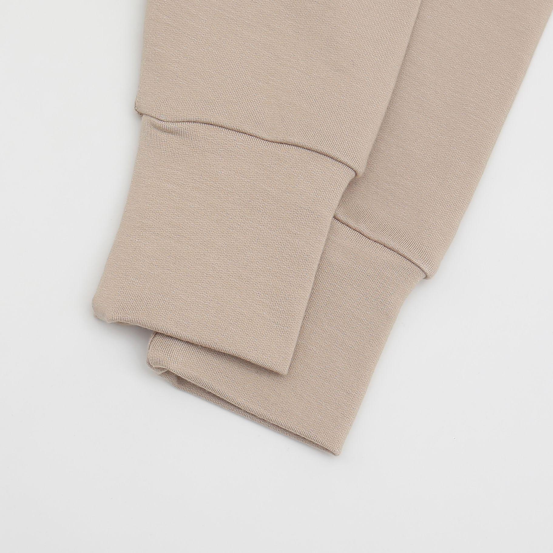 Polerón Niño Hoodie Premium Beige -1
