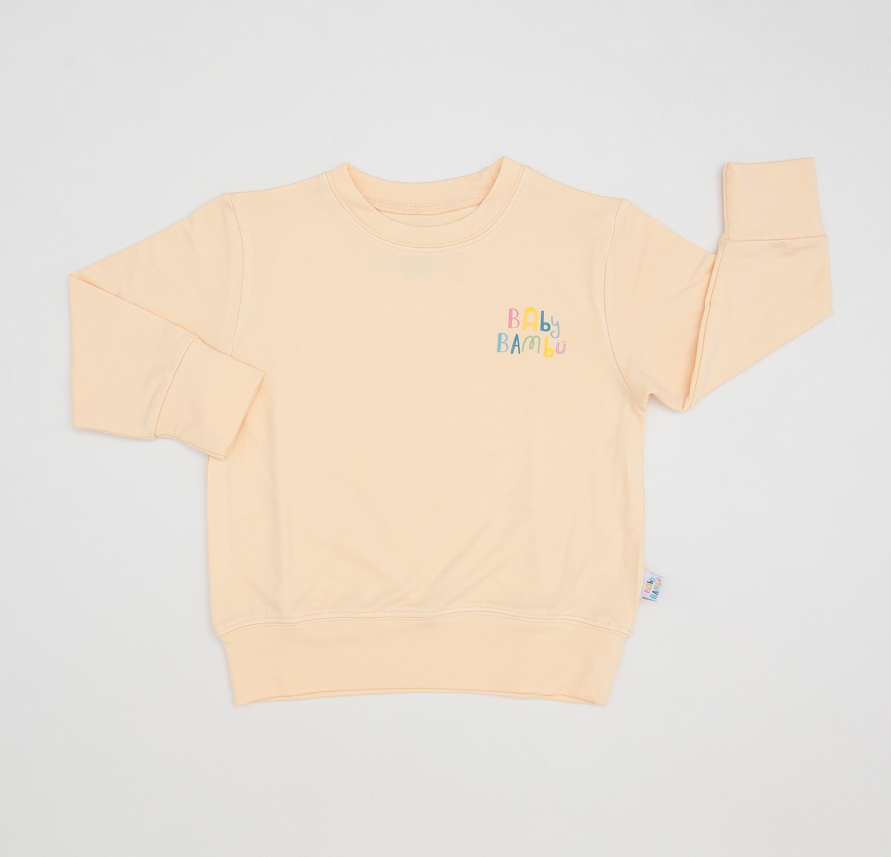 Polerón Niño Hoodie Premium Cream-1