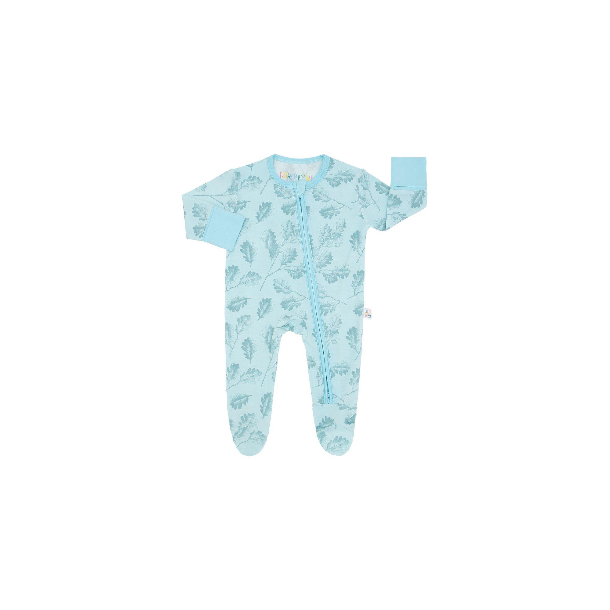 Pijama Estampado Enterito con cierre Bambú Premium diseño Naturaleza-0