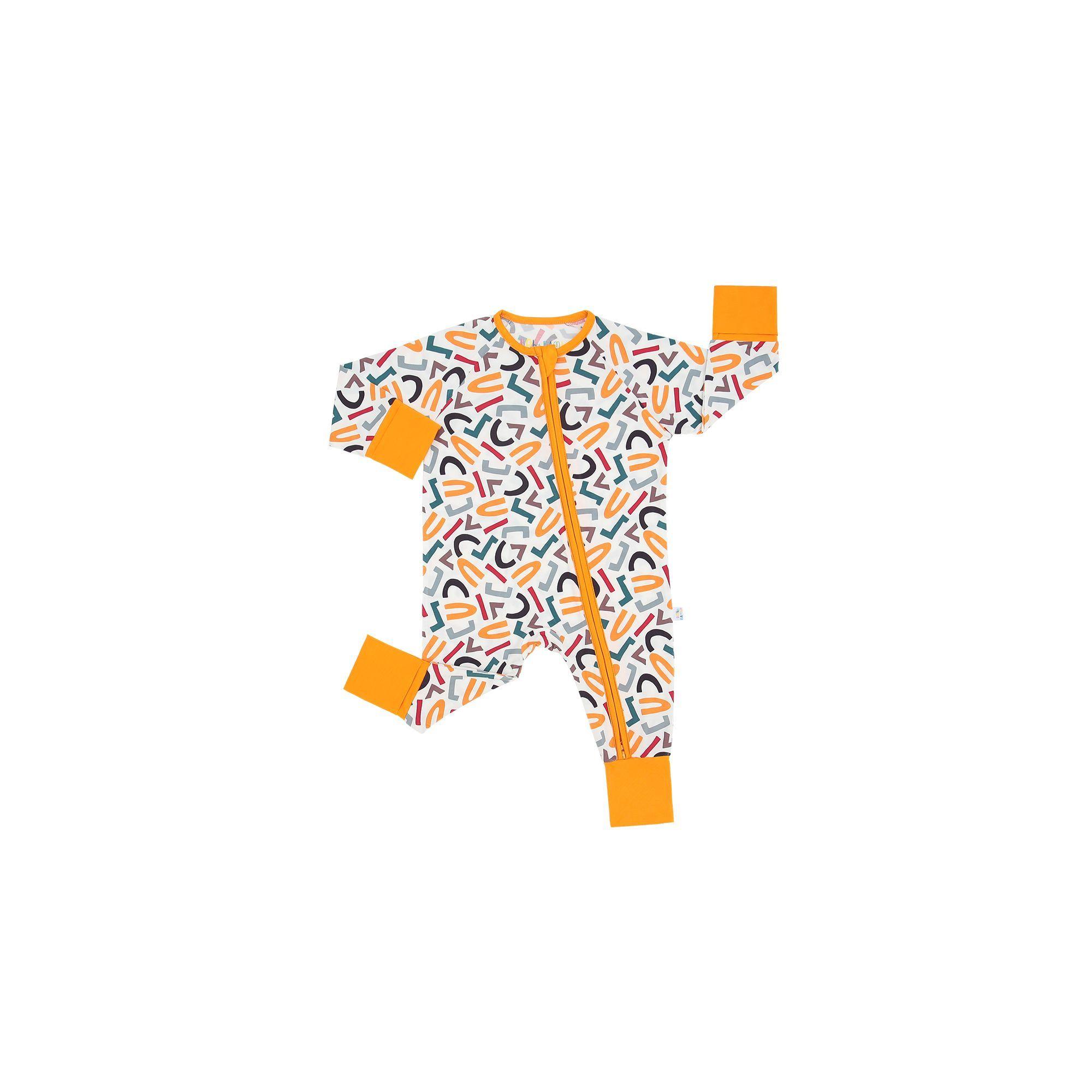 Pijama Estampado Enterito con cierre Bambú Premium diseño Jumpi-0