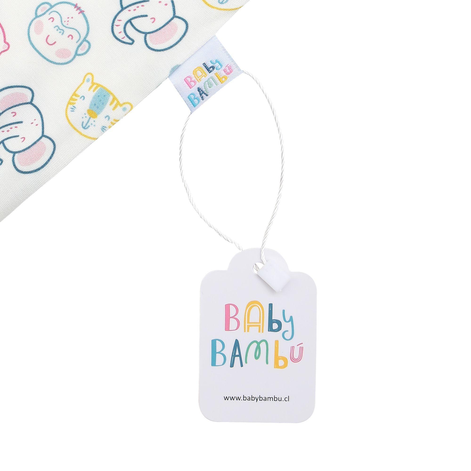 Pijama Estampado Enterito con cierre Bambú Premium diseño Safari-1