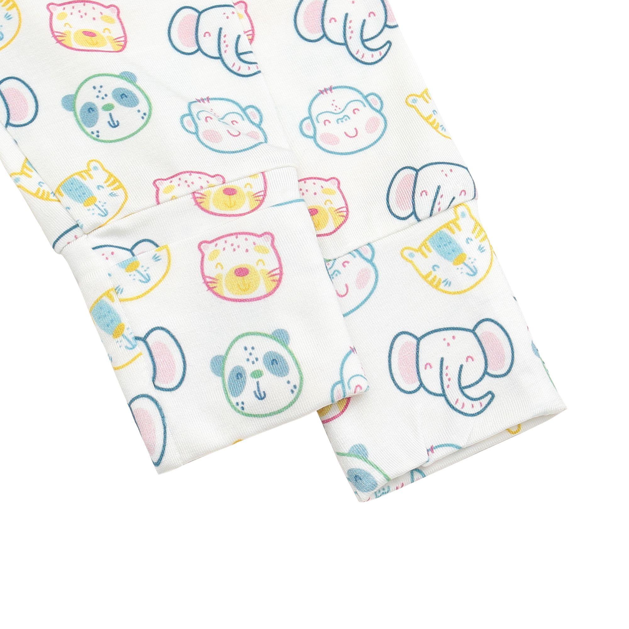 Pijama Estampado Enterito con cierre Bambú Premium diseño Safari-2