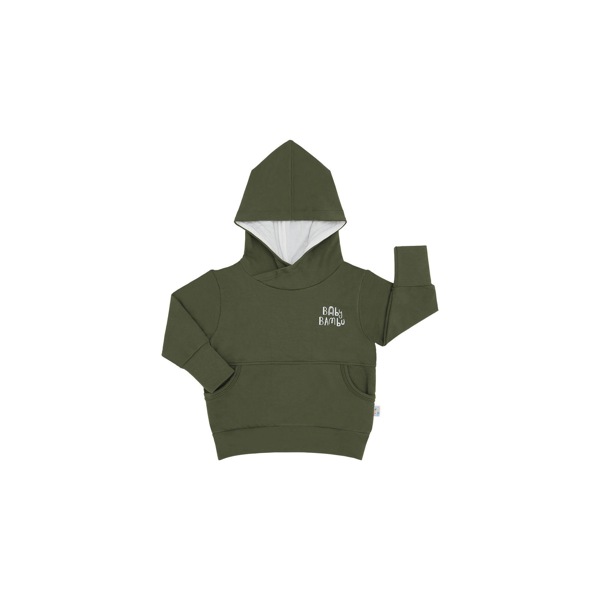 Polerón Niño Hoodie Premium Green-0