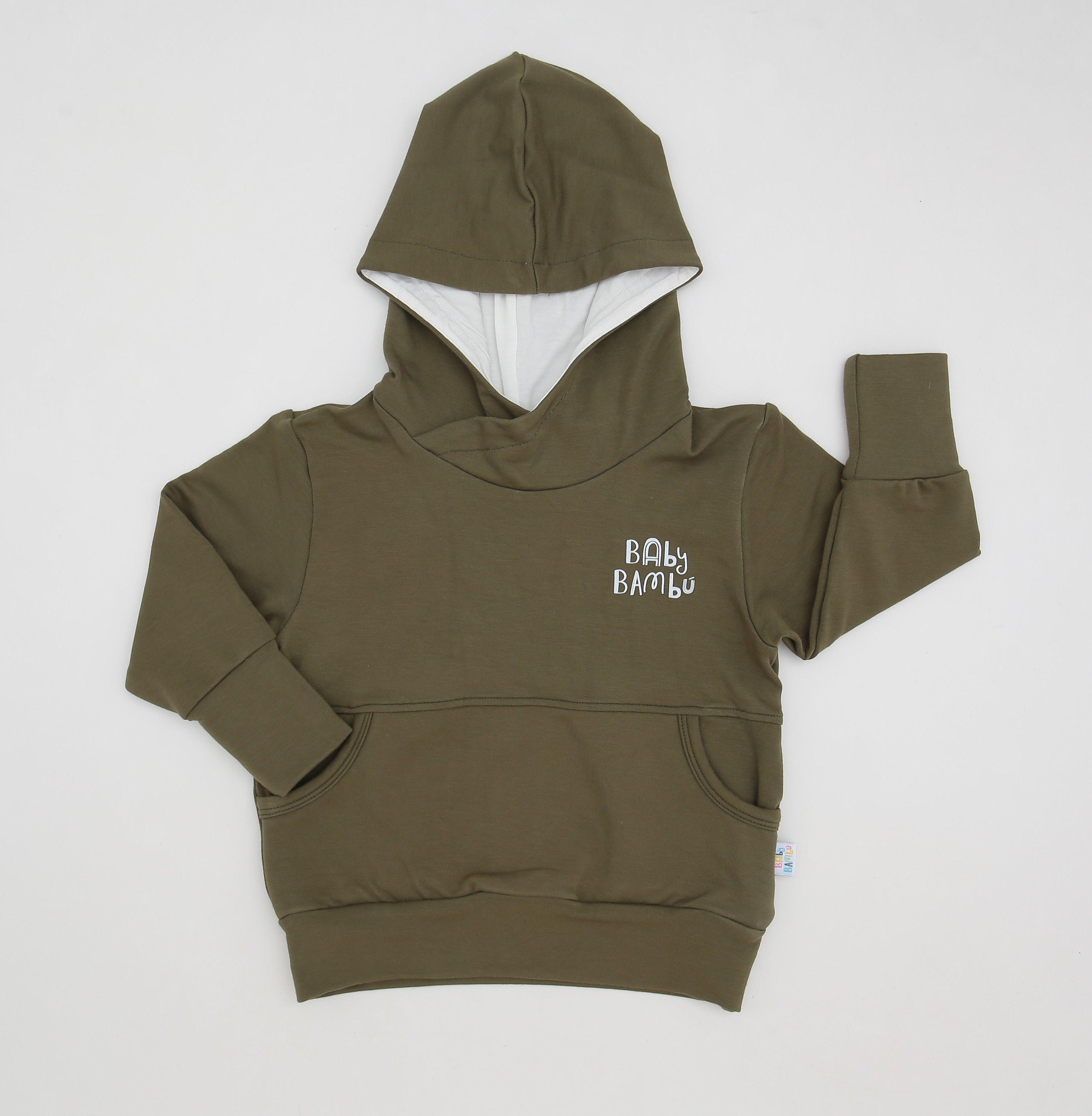 Polerón Niño Hoodie Premium Green-1