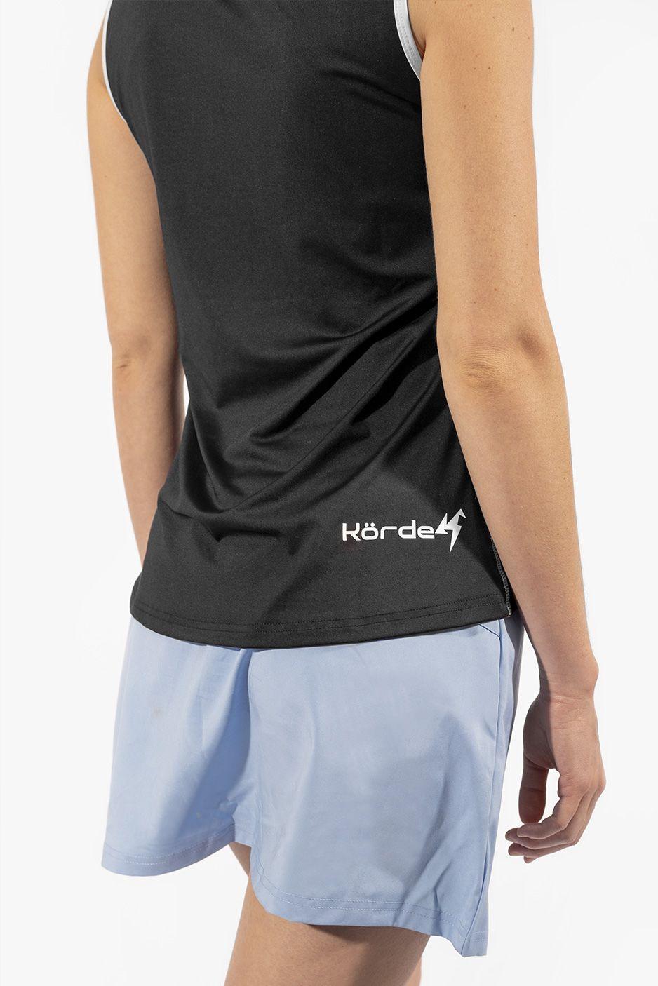 Camiseta Deportiva Active Mujer Korde Negro-5