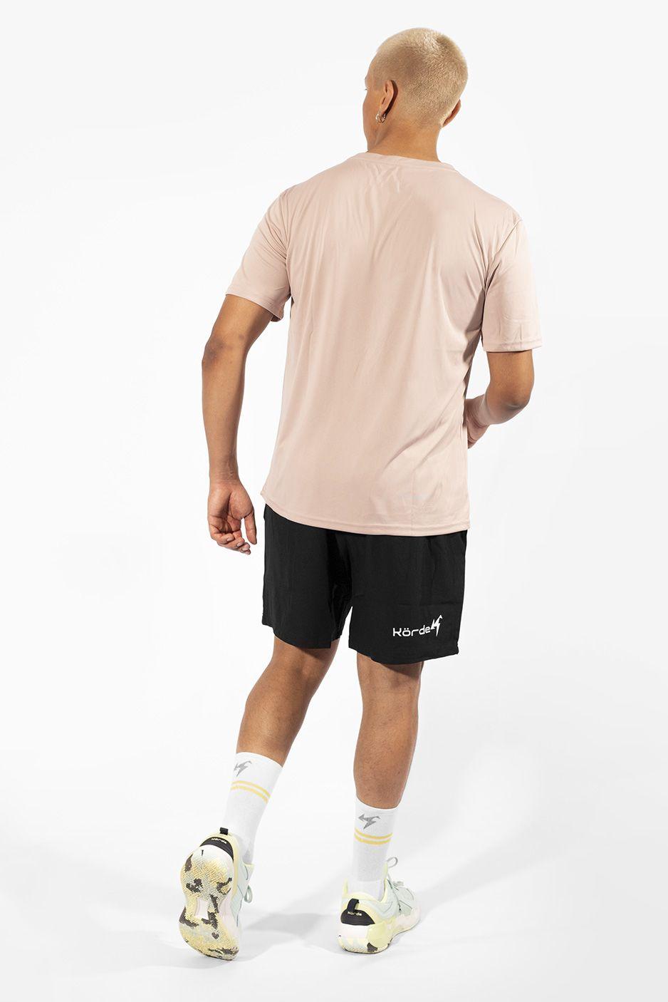 Camiseta Deportiva Korde Active Hombre Rosa Palido-3