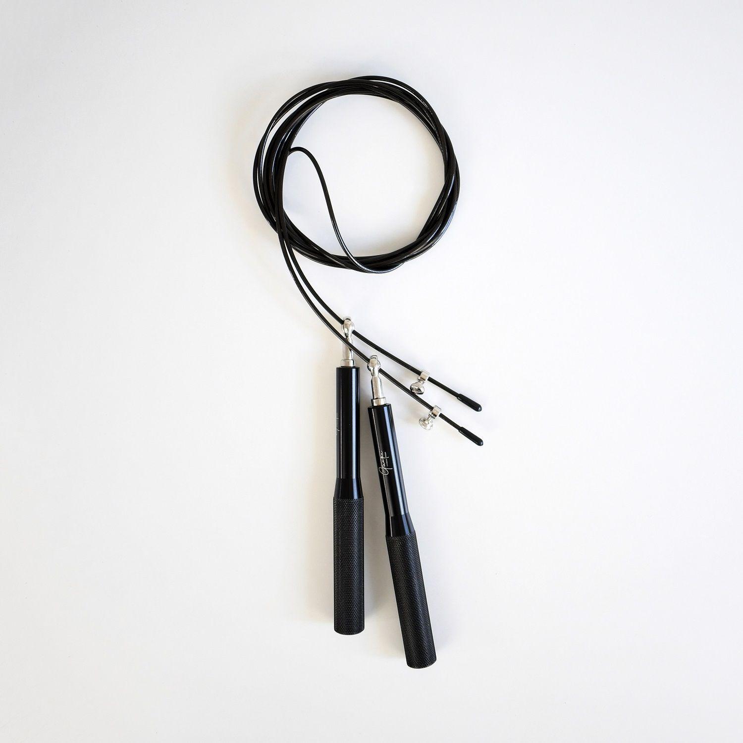 Cuerda de Velicidad Aluminio Negra-0