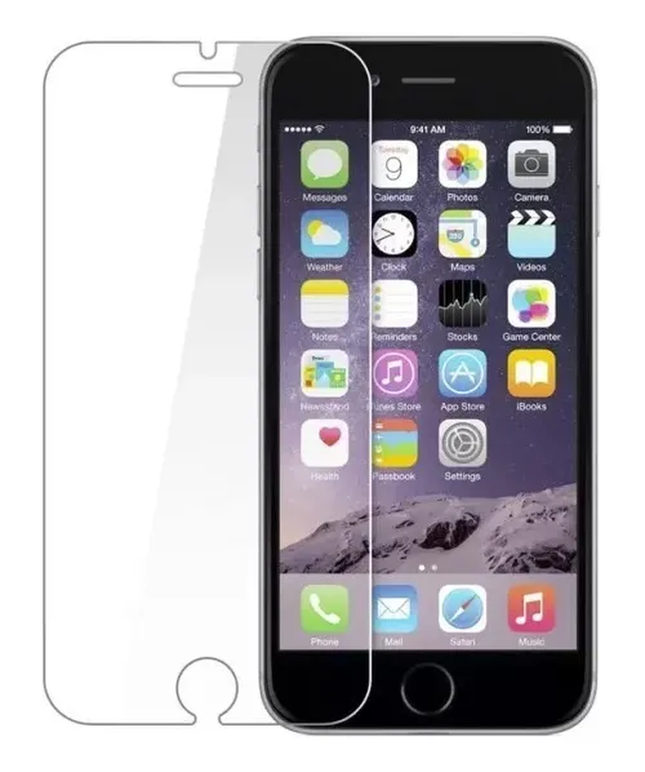 Lamina Vidrio Templado Premium para iPhone 6-1