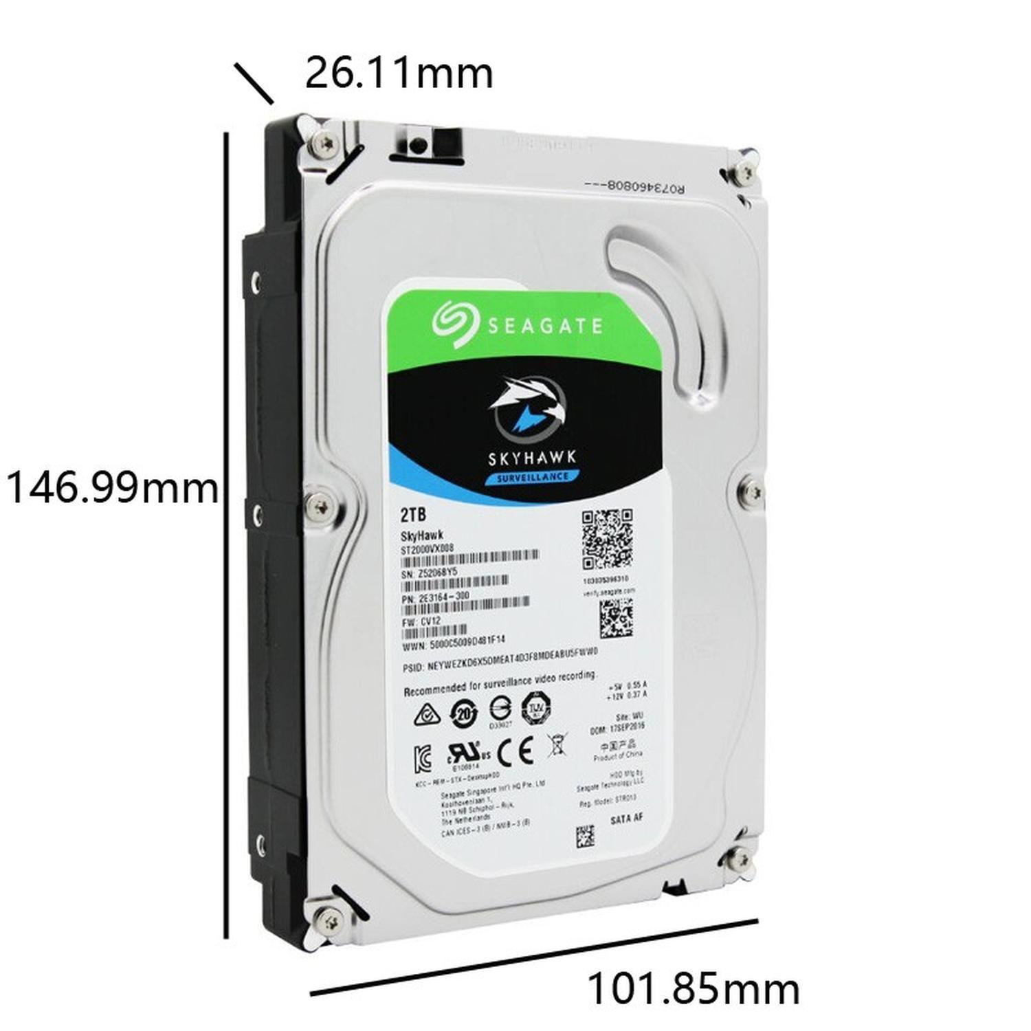 Disco Duro de vigilancia Skyhawk 2TB-2