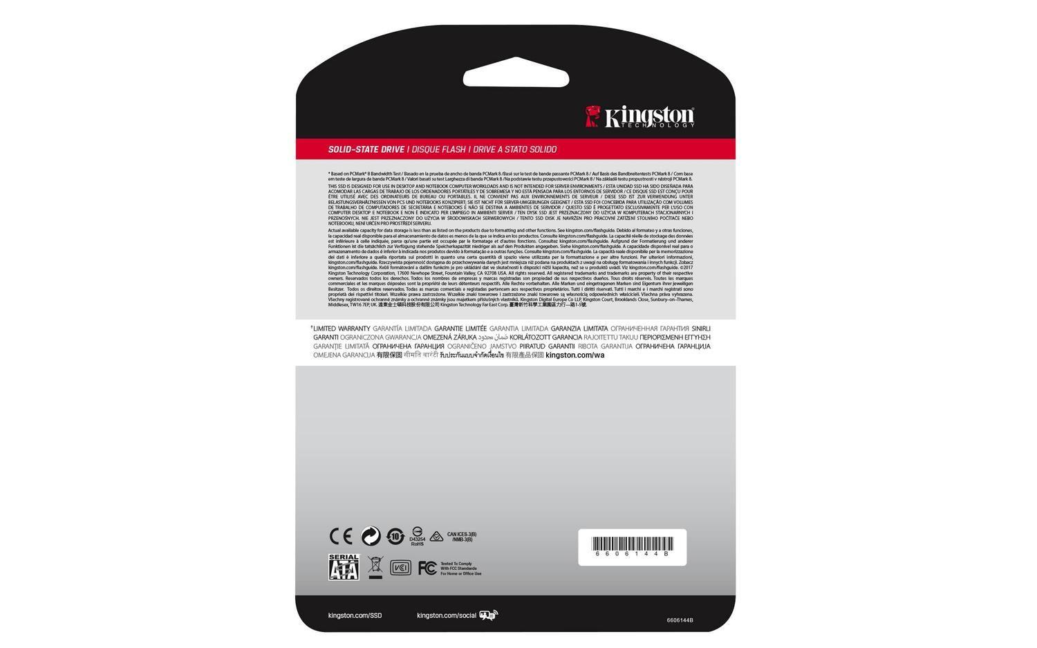 Disco Solido SSD 240GB Kingston SATA Interno-2