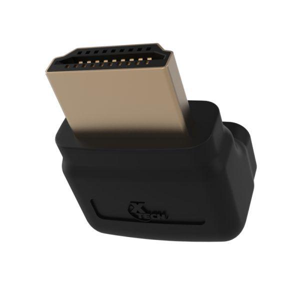 Adaptador HDMI en L - Macho a Hembra Xtech 90 Grados-3