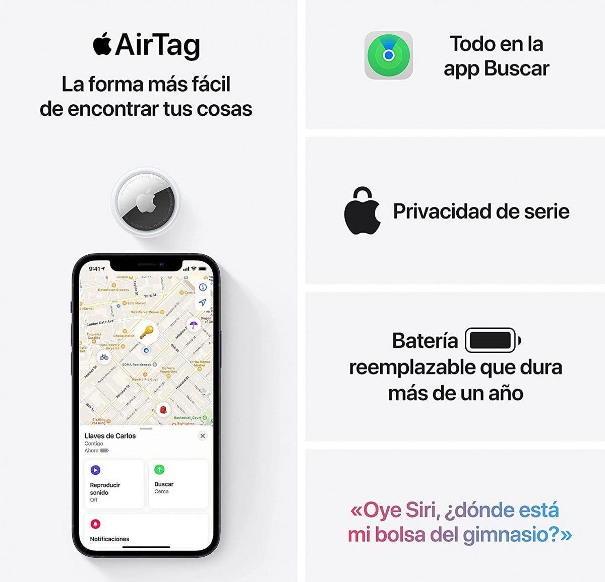 Apple AirTag 4 unidades-2