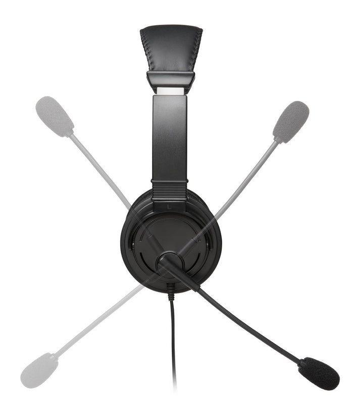 Audífonos Con Micrófono Kensington HiFi, Over-Ear, Conexión Jack 3.5mm, Negro-2