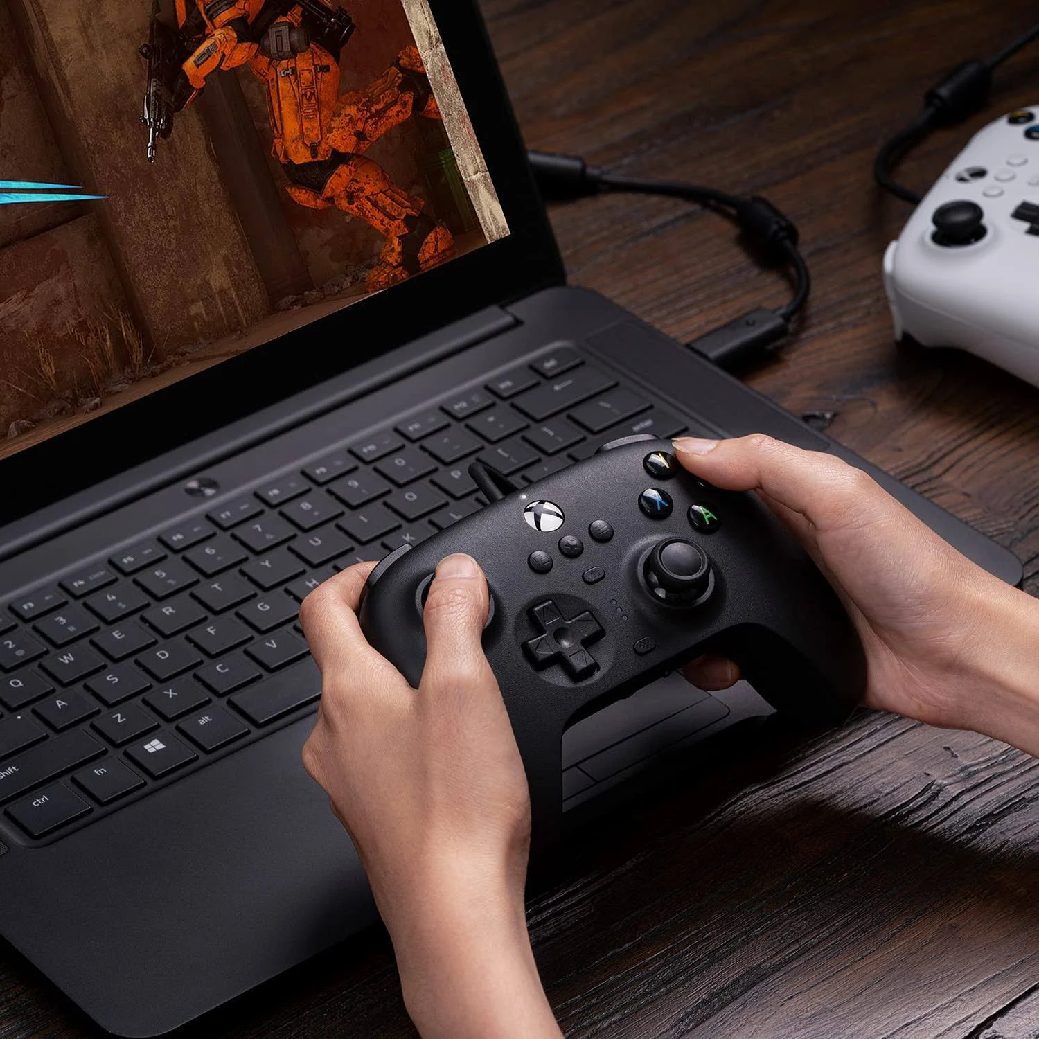 Control 8BitDo Ultimate C Wired Joystick para Xbox Series & Windows 10/11-3