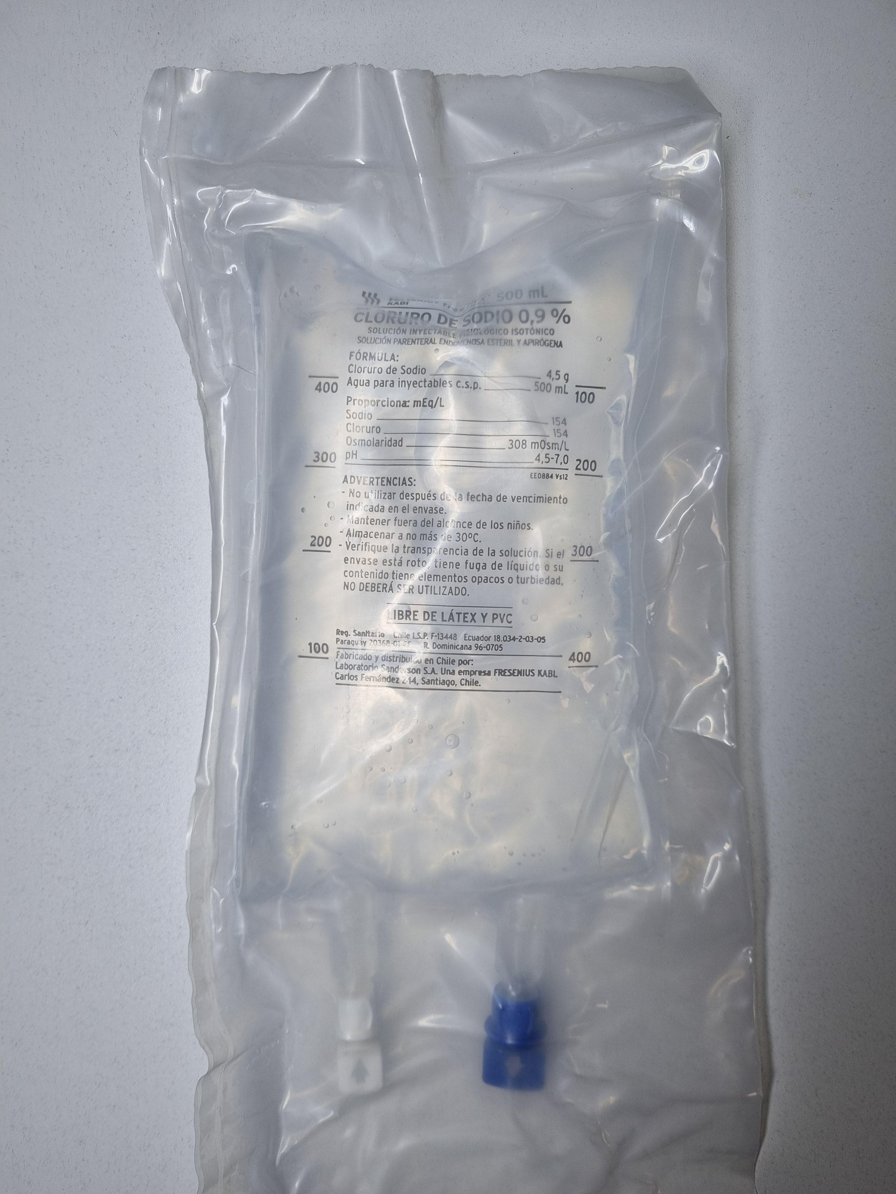 Suero Fisiológico 09% 500ml -1