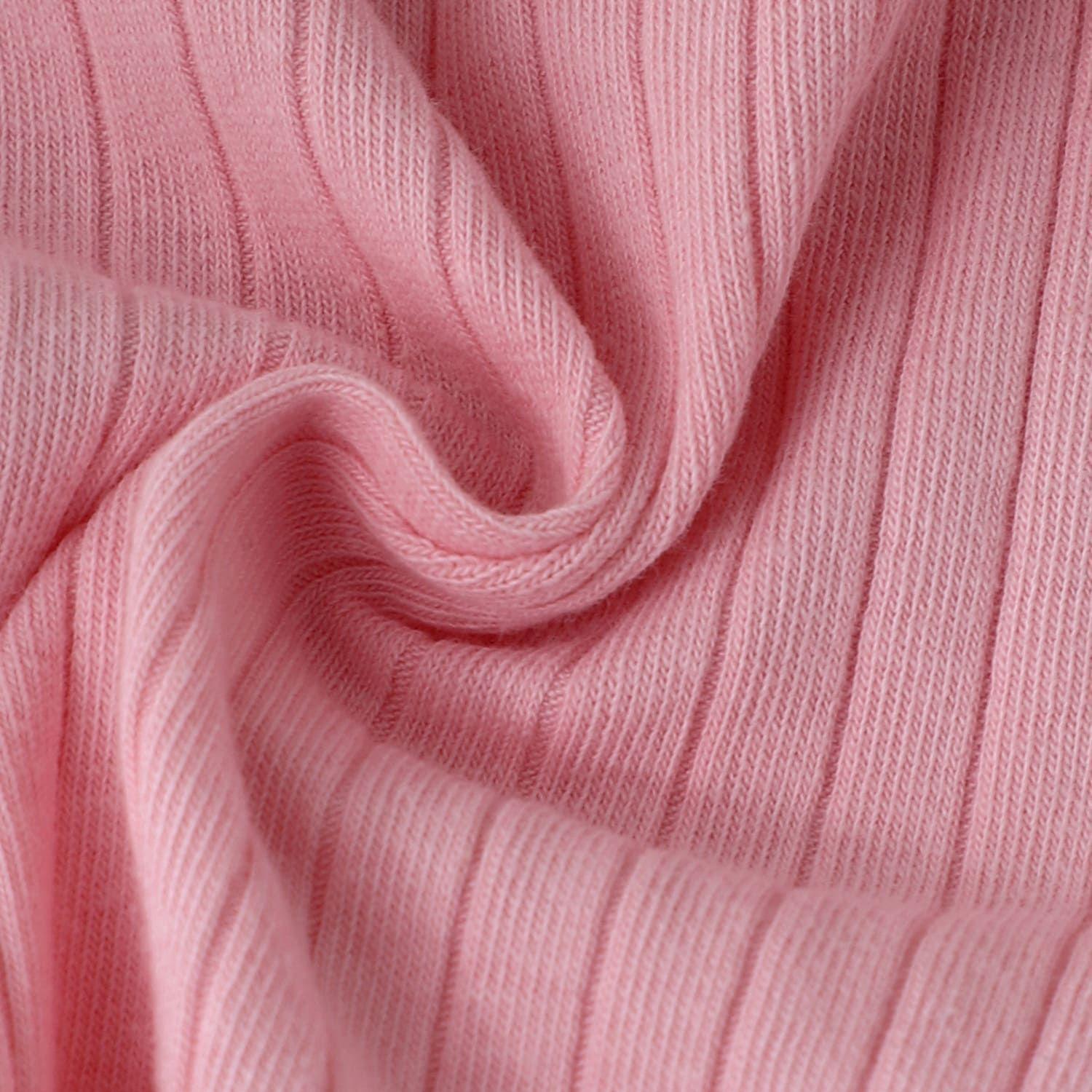 Conjunto De 3 Prendas Polera Rosado Falda De Mezclilla Y Cinturon CJ006-4