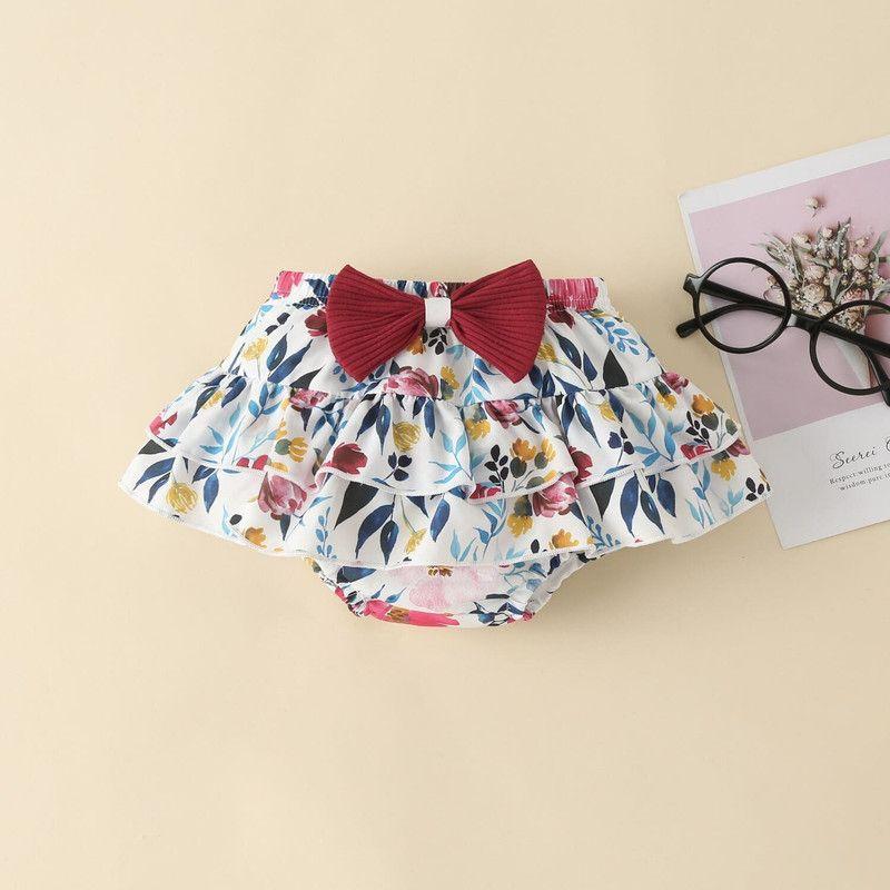 Conjunto De Body Manga Corta + Calzon Y Diadema Para Niñas Primavera Verano-3