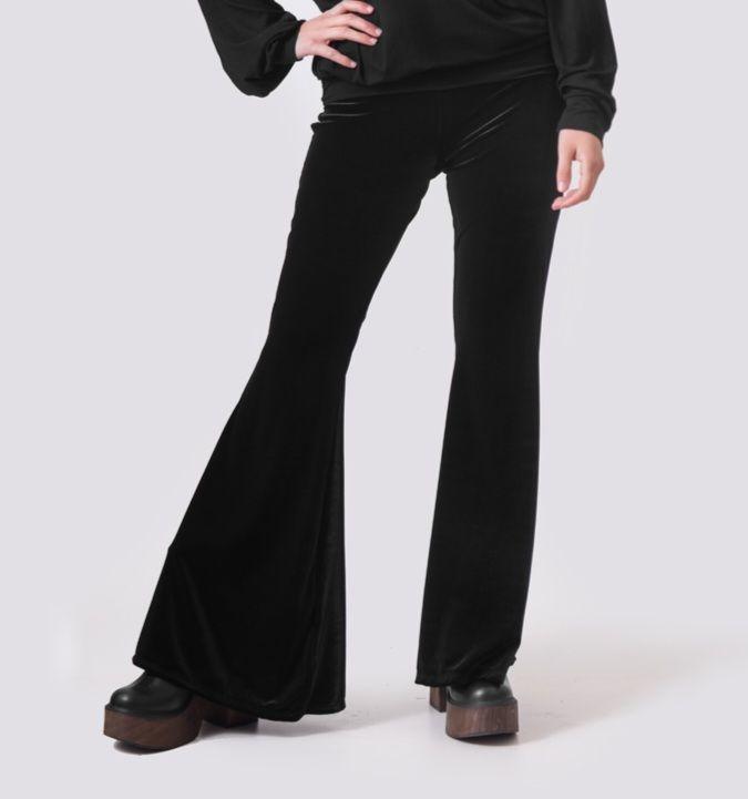 Pantalon Flare Velvet-0